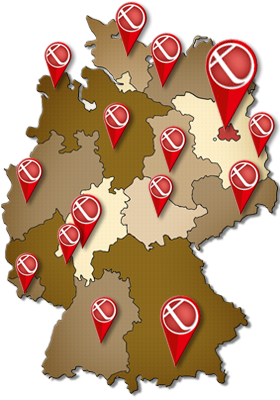 Thomlux - Karte Lieferung in Deutschland