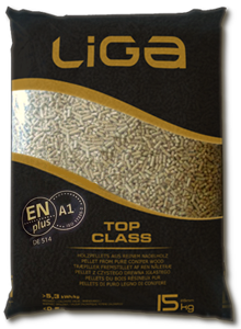 Wood pellets LIGA, 15kg package